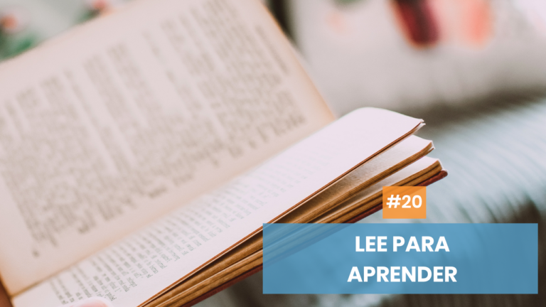 Copymelo #20: Lee para aprender