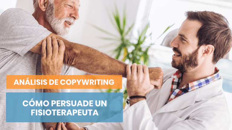 Análisis de copywriting: ¡Una clínica de fisioterapia!