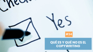 Qué no es el copywriting