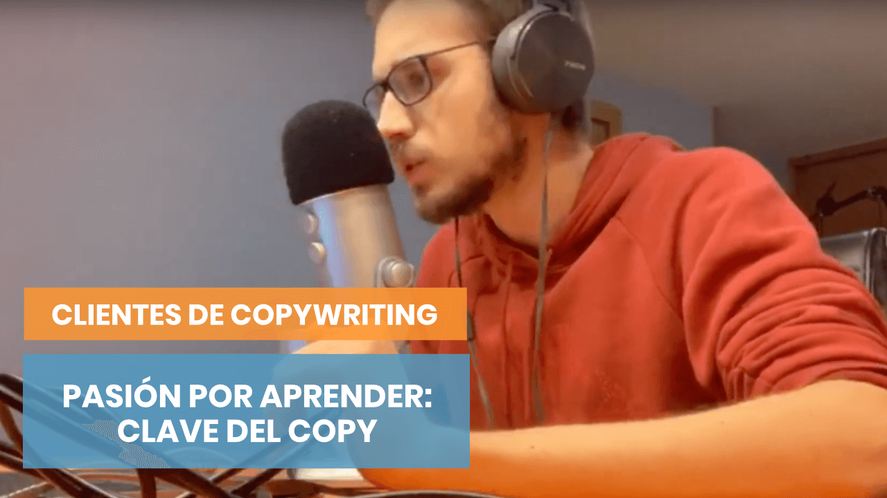 Pasión por aprender copywriting