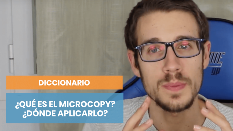 ¿Qué es el microcopy? | Diccionario de copywriting