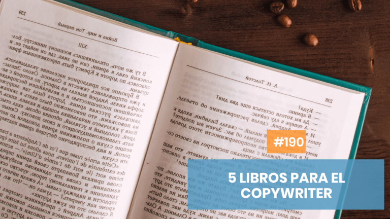 Copymelo #190: Mis 5 últimas lecturas de copywriting y por qué (no) deberías leerlas