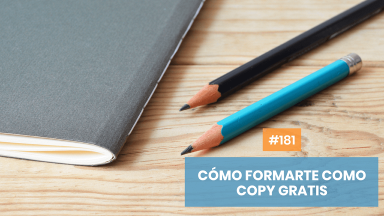 Copymelo #181: Cómo formarte como copywriter de manera gratuita