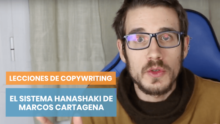Lecciones de copywriting de «El sistema Hanasaki» de Marcos Cartagena