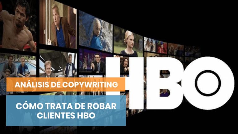 Cómo usa el copywriting HBO para robar clientes a Netflix