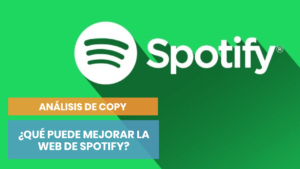 Análisis de copywriting de Spotify
