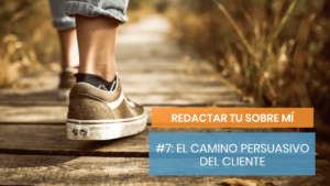 El camino de tu cliente en la página sobre mí