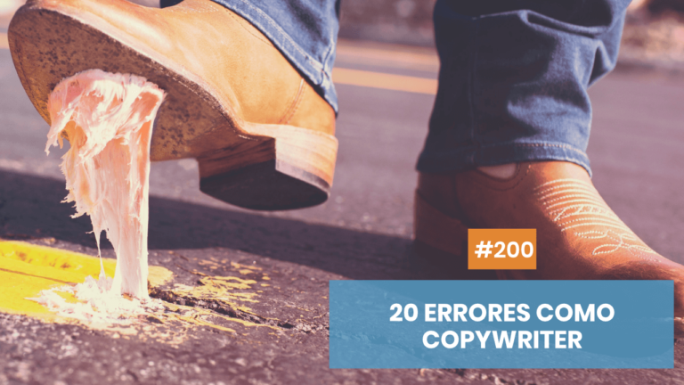 Copymelo #200: 20 errores que he cometido con Copymelo