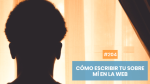 Cómo escribir tu sobre mí
