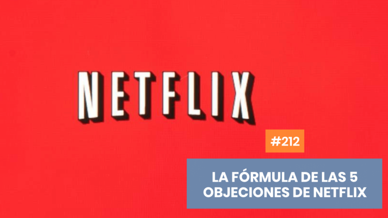 Copymelo #212: Cómo emplea la fórmula de las objeciones Netflix en su web