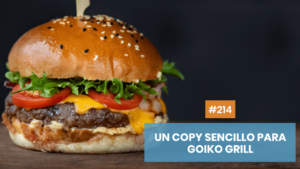 Un copy para Goiko Grill
