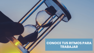 Conoce tu ritmo de trabajo como copywriter