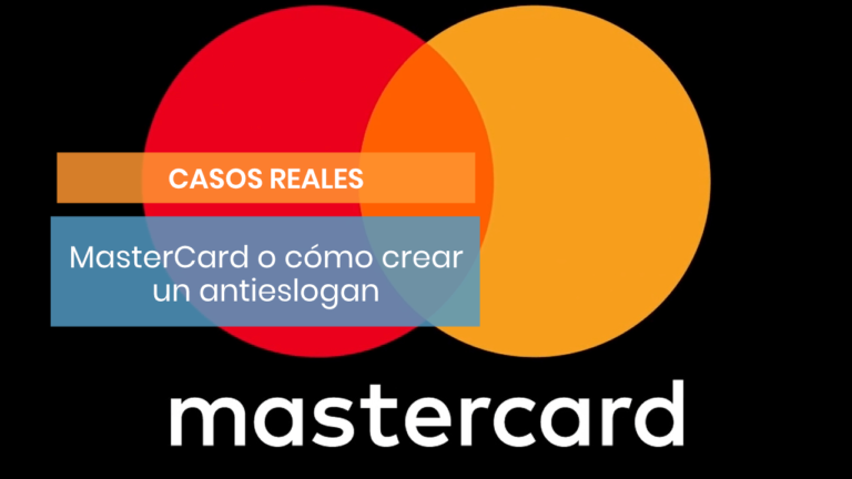 El antieslogan: MasterCard y el remar contracorriente