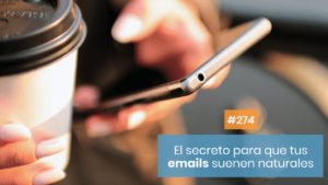 Copy para redactar un email cercano