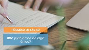 Único en la Fórmula de las 4U