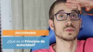 ¿Qué es el principio de autoridad?