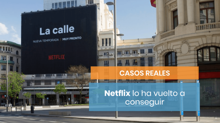 Netflix lo ha vuelto a hacer: su inmenso cartel de «La Calle»
