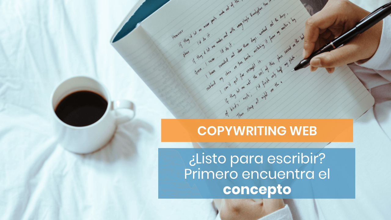 Encuentra tu concepto de copywriting