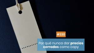 Por qué no ofrecer precios cerrados