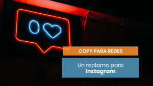 Reclamo para instagram