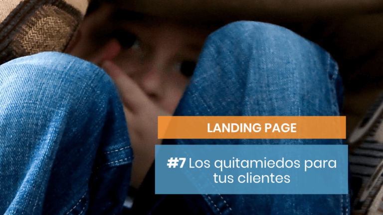 Landing Page #7: Quitamiedos