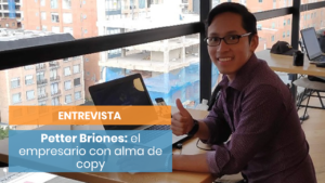 Petter Briones y su pasión por el copywriting