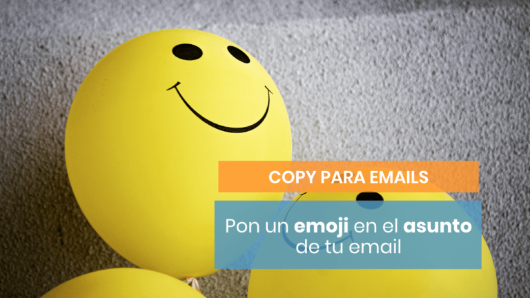 Pon un emoji en el asunto de tu email