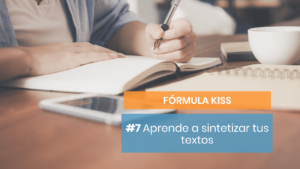 Aprende a sintetizar tu copywriting