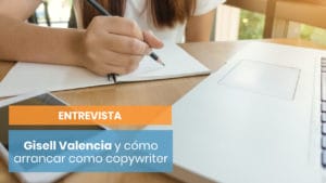 Gisell Valencia y el copy para lanzamientos