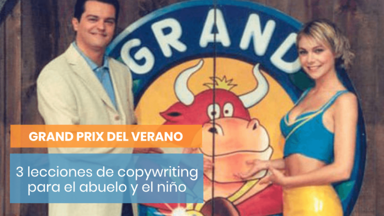¿Qué puedes aprender de copywriting del Grand Prix del Verano?