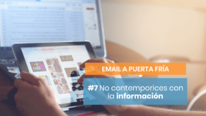 Email a puerta friá