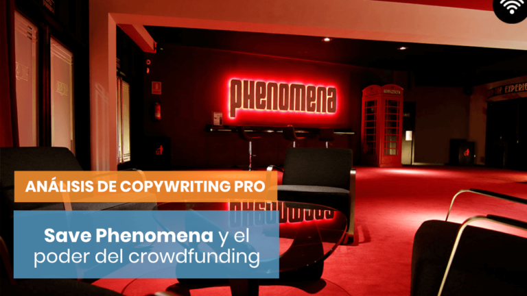 Save Phenomena - Análisis de Copywriting Pro