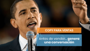 Genera una conversación para vender