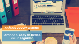 Análisis copywriting web seguidor