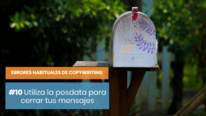 Posdata para tu copywriting