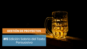 Edición sobria y gestión de proyectos