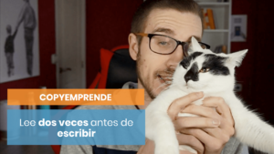 Lee dos veces antes de escribir