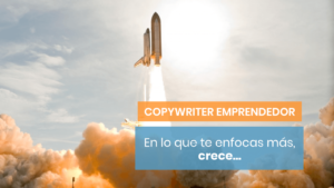 En lo que te enfocas, crece