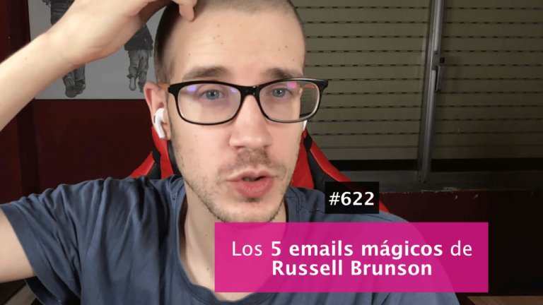 La secuencia de 5 emails con la que vende Russell Brunson