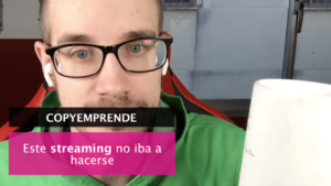 Este streaming no iba a emitirse