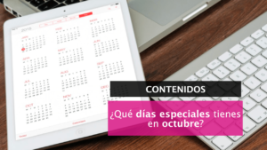 Calendario de días especiales de octubre