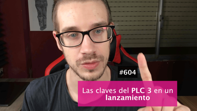 ¿Cómo funciona el PLC3 de un lanzamiento?