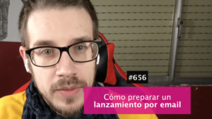 Lanzamiento email