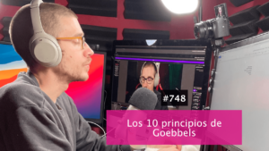 Principios de la persuasión de Goebbels