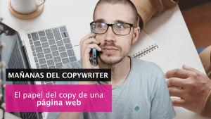 Copy para la página web