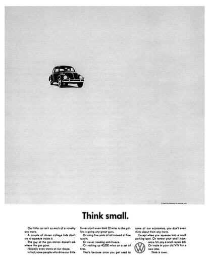 «Think Small»