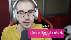 Cómo se llama el padre de ET