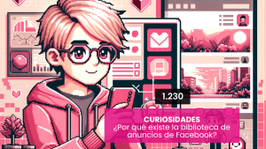 La biblioteca de anuncios de facebooko