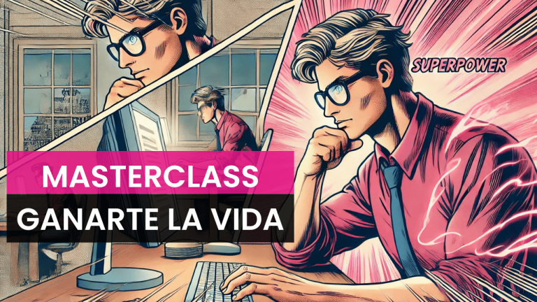 Masterclass | Cómo ganarte la vida escribiendo en 2024