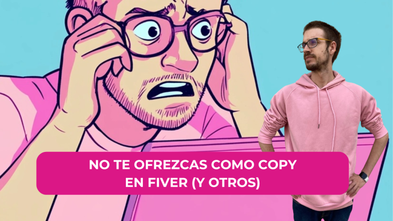 No te ofrezcas como copywriter en FIVER